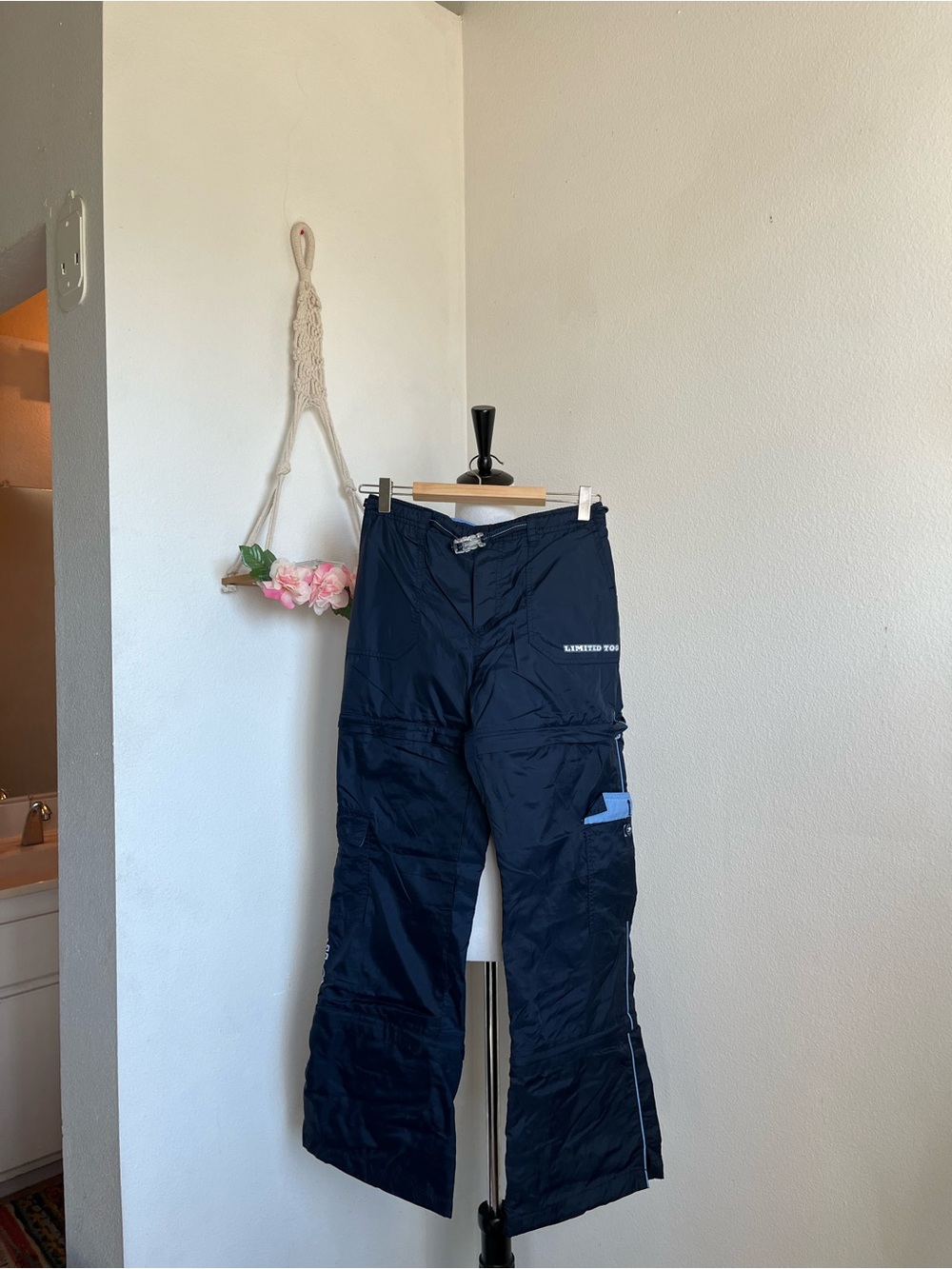 Y2K Limited Too Navy Blue Joggers/SnowPants